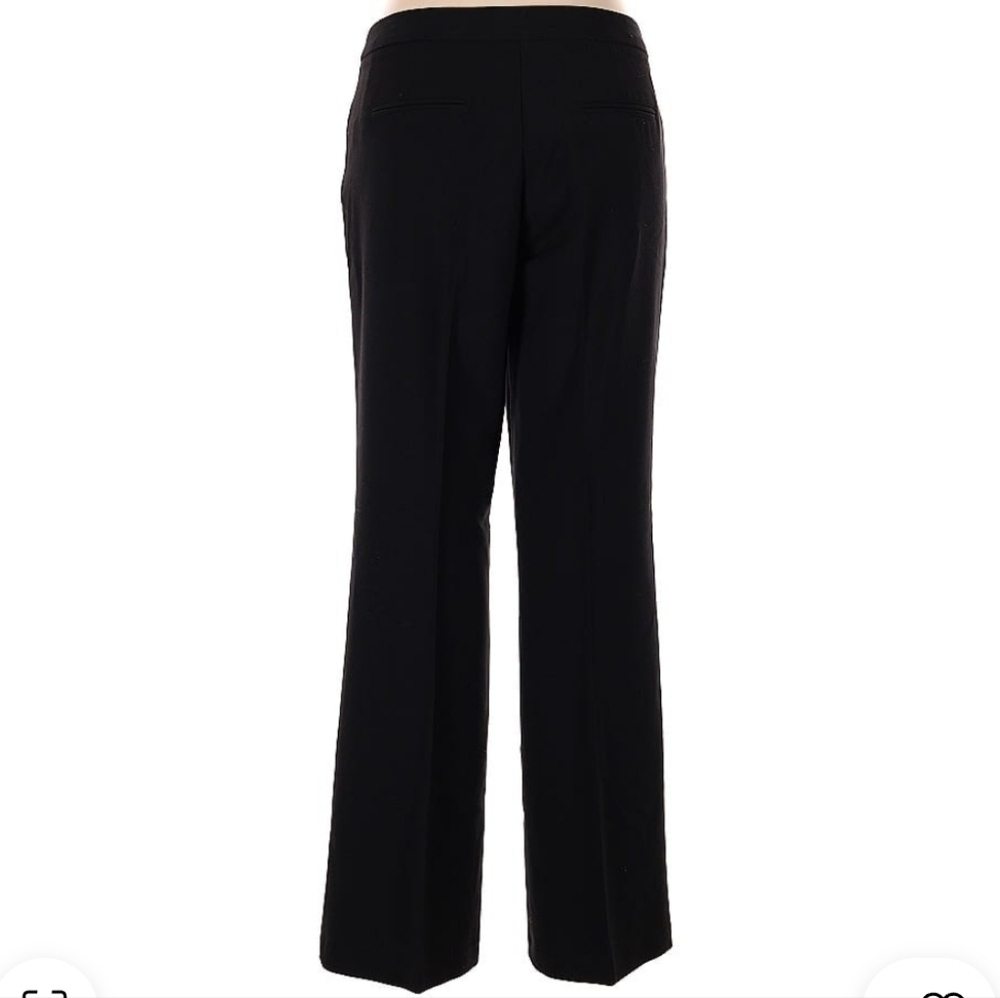 Nicole Miller New York Solid Black Work Pant Size 10 - Picture 8 of 8